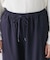【帯電防止/洗える】ストレッチツイルワイドパンツ