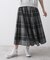 【ウエストゴム/洗える】映えチェック柄スカート