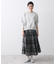 【ウエストゴム/洗える】映えチェック柄スカート