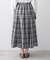 【ウエストゴム/洗える】映えチェック柄スカート