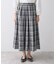 【ウエストゴム/洗える】映えチェック柄スカート