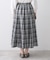 【ウエストゴム/洗える】映えチェック柄スカート