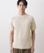 ペーパーブレンドニットTシャツ