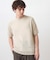 ペーパーブレンドニットTシャツ