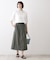 【洗える】ストレッチベイカースカート