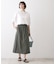 【洗える】ストレッチベイカースカート