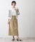 【洗える】ストレッチベイカースカート