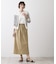 【洗える】ストレッチベイカースカート