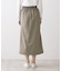 【撥水/ウエストゴム】ストレッチIラインスカート