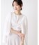 【洗える】チェック柄シアークルーネックカーディガン