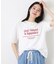 【洗える】オーガニックコットンロゴTシャツ