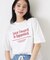 【洗える】オーガニックコットンロゴTシャツ