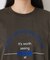【洗える】オーガニックコットンロゴTシャツ