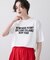 【ユニセックス/洗える】オーガニックロゴTシャツ