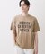 【洗える】ヴィンテージ加工 ロゴTシャツ