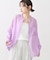 【洗える】ドロストリングシアーシャツ