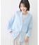 【洗える】ドロストリングシアーシャツ