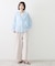 【洗える】ドロストリングシアーシャツ
