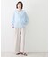 【洗える】ドロストリングシアーシャツ