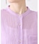 【洗える】ドロストリングシアーシャツ