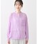 【洗える】ドロストリングシアーシャツ
