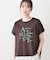 シルケットスムース ロゴTシャツ
