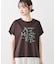 シルケットスムース ロゴTシャツ