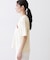 【ユニセックス/洗える】ネップロゴ刺繍Tシャツ