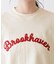【ユニセックス/洗える】ネップロゴ刺繍Tシャツ