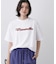 ロゴ刺繍ミニ裏毛Ｔシャツ