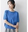 【9色展開/接触冷感/UVカット】ドライタッチサマーニットT