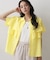 【マシンウォッシャブル】ダブルフリルブラウス