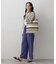 【マシンウォッシャブル・A4収納可】ランダムボーダーニットBAG