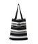 【マシンウォッシャブル・A4収納可】ランダムボーダーニットBAG