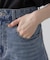 【接触冷感】ワイドデニムパンツ