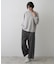 ピンストライプストレートパンツ