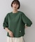 バックヘンリーカットソー5分袖