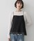 クルーネックシアーロングTシャツ