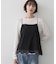 クルーネックシアーロングTシャツ