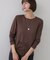 クルーネックシアーロングTシャツ