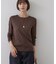 クルーネックシアーロングTシャツ