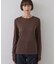 クルーネックシアーロングTシャツ