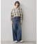 【手洗い可/シワになりにくい】オンブレーチェックシャツ