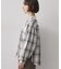 【手洗い可/シワになりにくい】オンブレーチェックシャツ