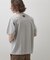 ロゴ刺繍ミニ裏毛Tシャツ