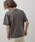 ロゴ刺繍ミニ裏毛Tシャツ