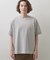 ロゴ刺繍ミニ裏毛Tシャツ