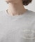 ロゴ刺繍ミニ裏毛Tシャツ