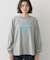 【洗える】オーガニックコットン ロングスリーブTシャツ