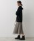【洗える/オンオフ使える】リバーシブル マットサテン＆チュールスカート
